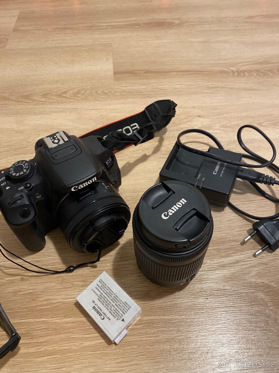 Canon EOS 700D+objektivy+příslušenství - 7