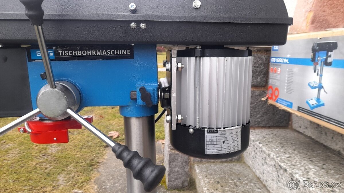 Stojanová vrtačka Gude GTB 16/612 R+L - 7