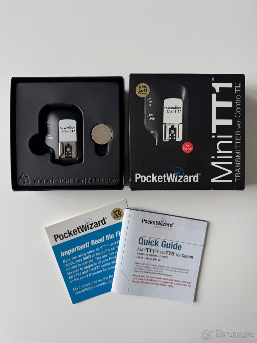 POCKETWIZARD FlexTT5 a MiniTT1 TTL (pro Canon) - 7
