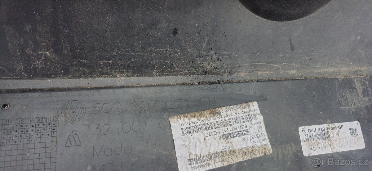 Predni naraznik vw golf 7 facelift - 7