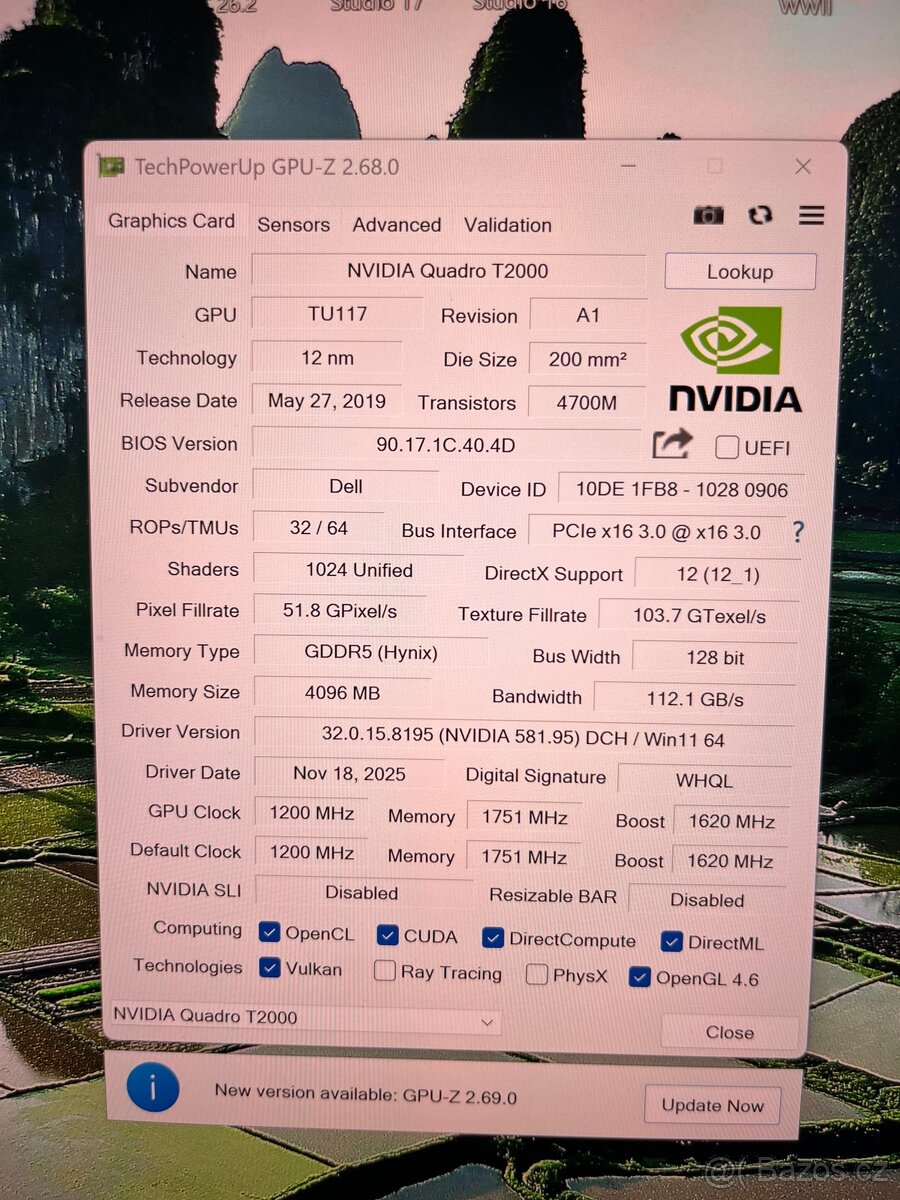 Prodám pracovní notebook Dell precission 5540. - 7