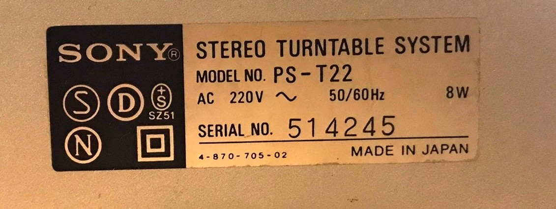 Gramofon SONY PS-T 22 (1980) POLOAUTOMAT ,PŘÍMÝ NÁHON - 7