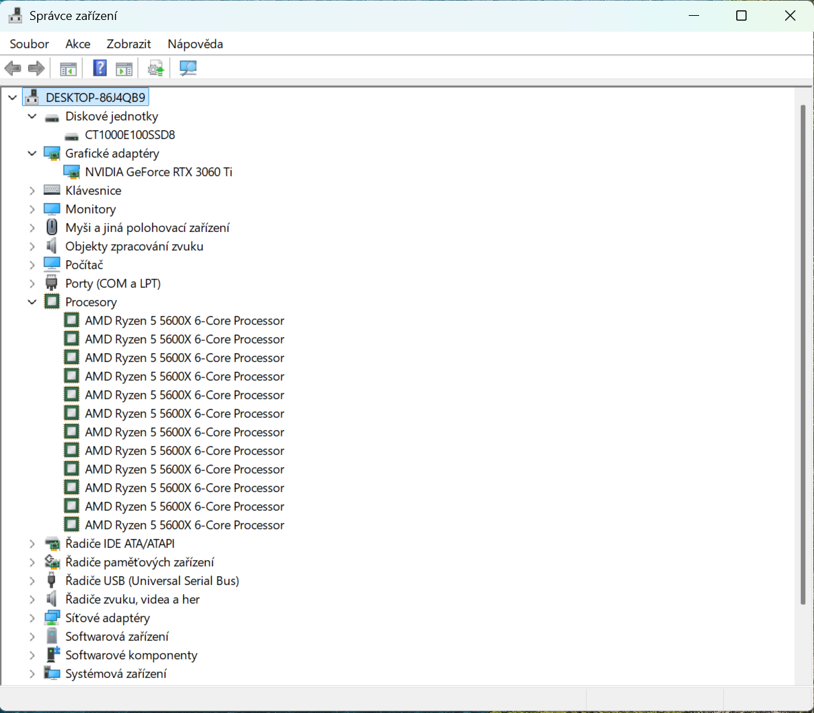 🖥️Herní PC RYZEN 5 5600X,RTX 3060Ti - 7
