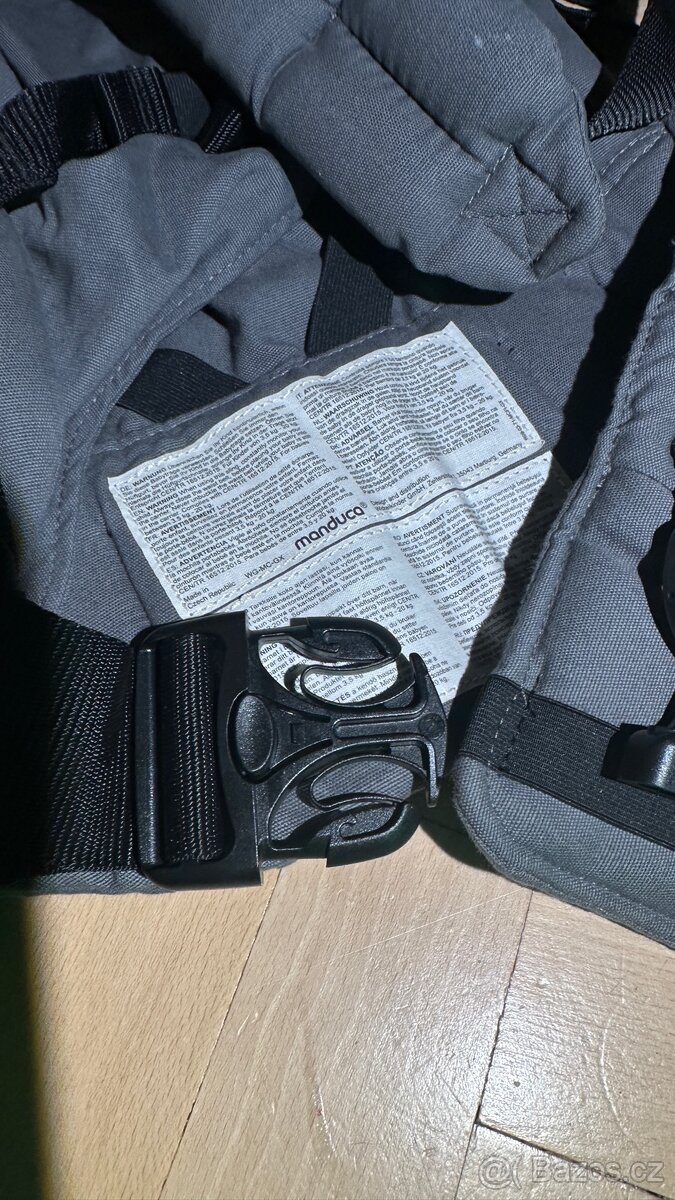 Manduca First – ergonomické nosítko z bio bavlny - 7