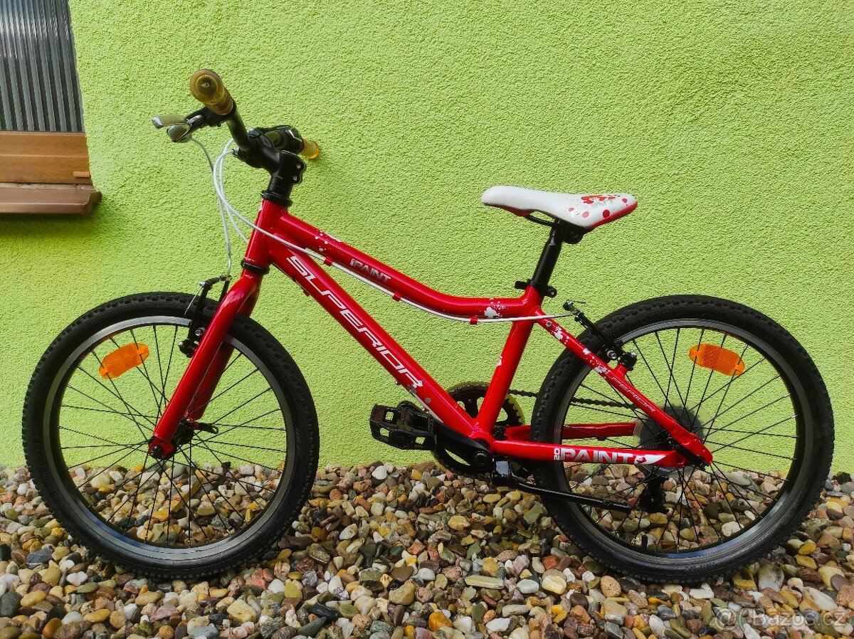 Značkové dětské kolo Superior 20 "(červená) - 7