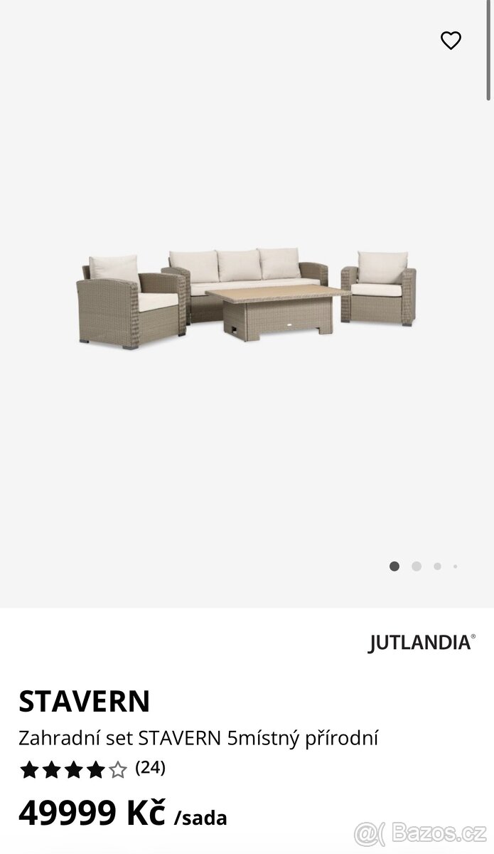Zahradní sedací souprava - 7