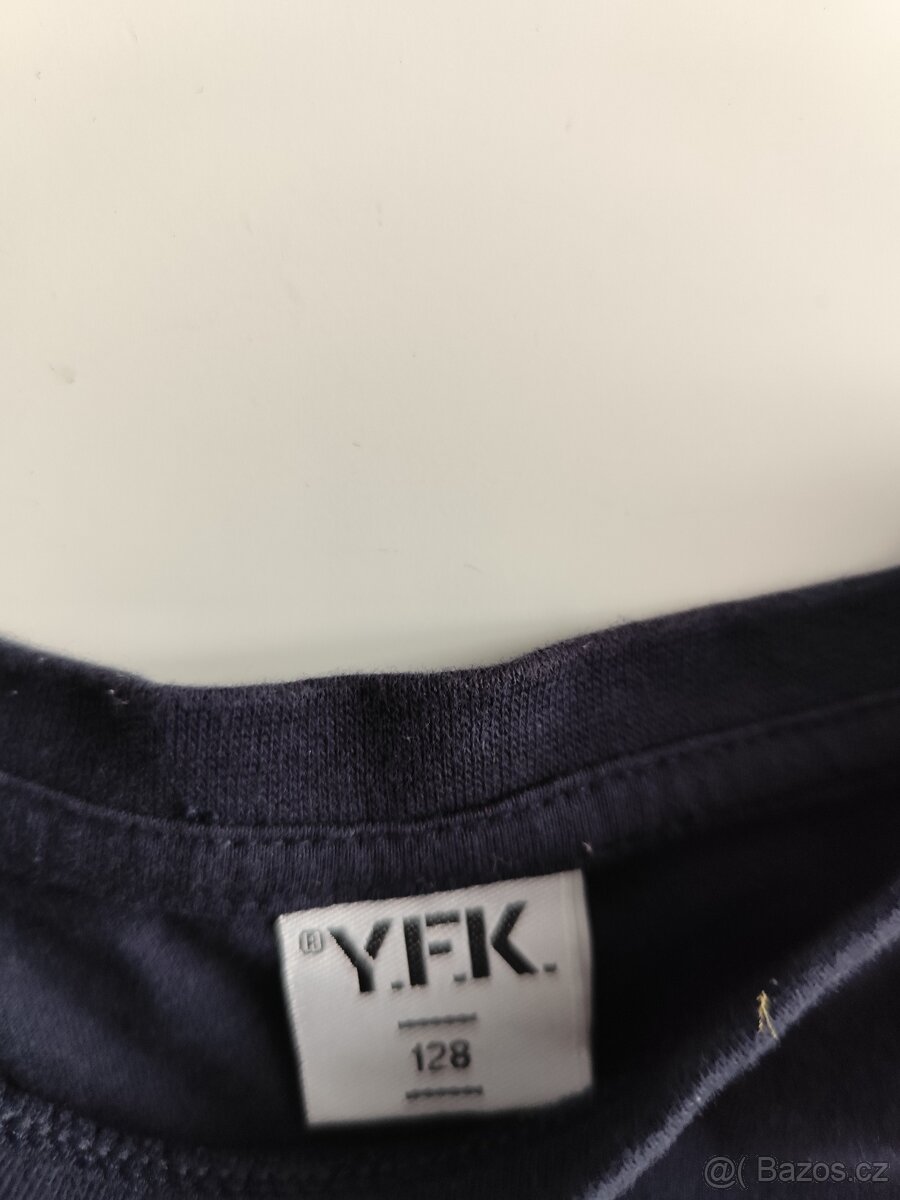 Tričko krátký rukáv 5x - vel.128 - 7