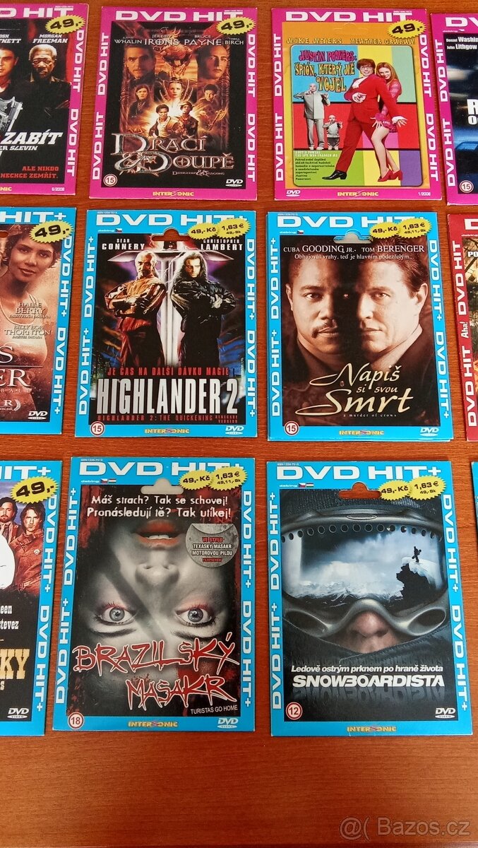 Spousta DVD filmů papírové obaly - 7