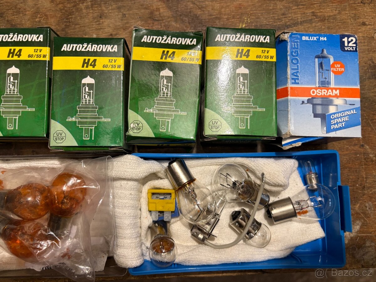 žárovky edison až 150W, halogen, do auta H4, H7... - 7