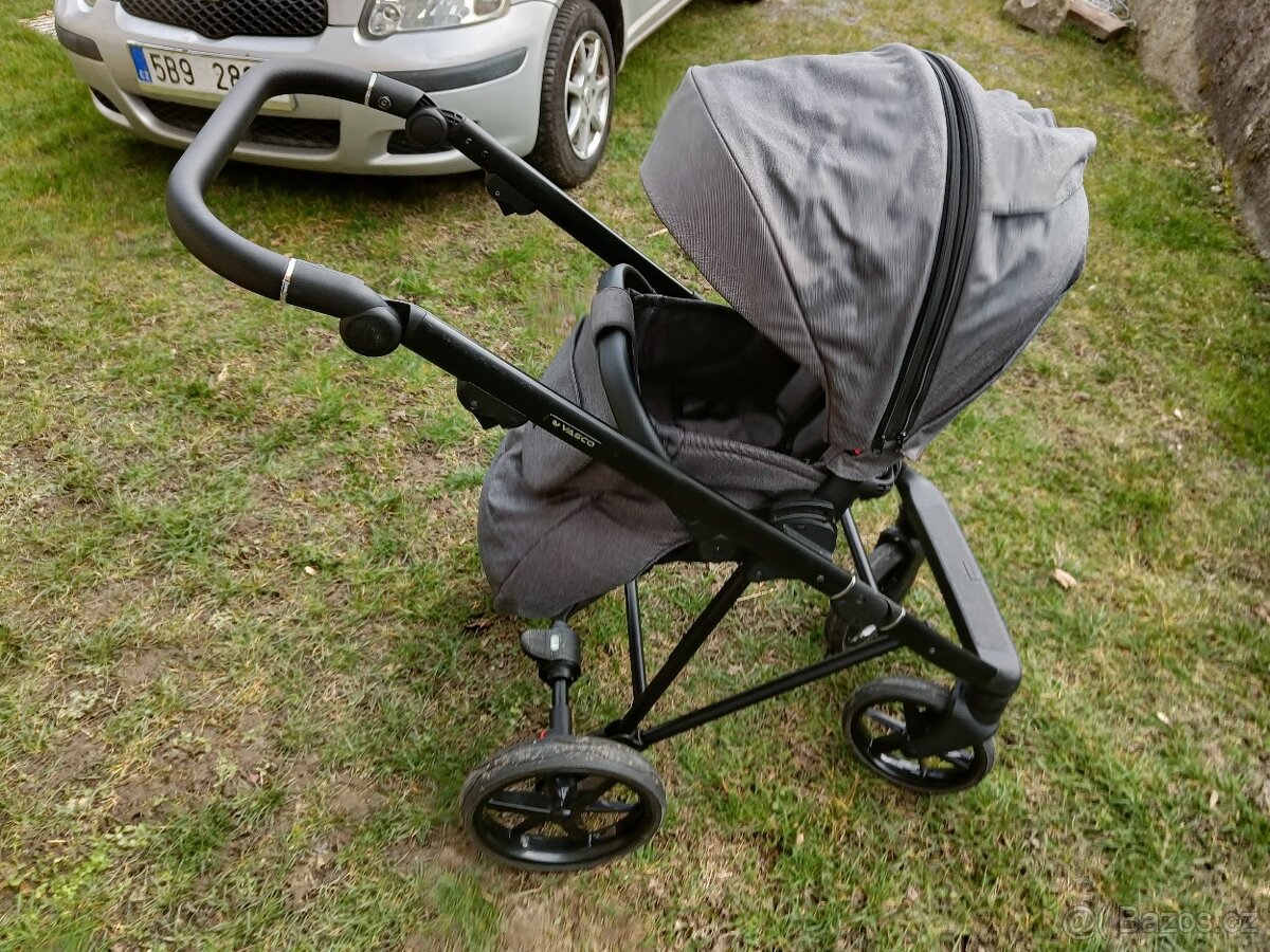 Zánovní Kombinovaný kočárek Adamex Vasco - záruka 9/2026 - 7