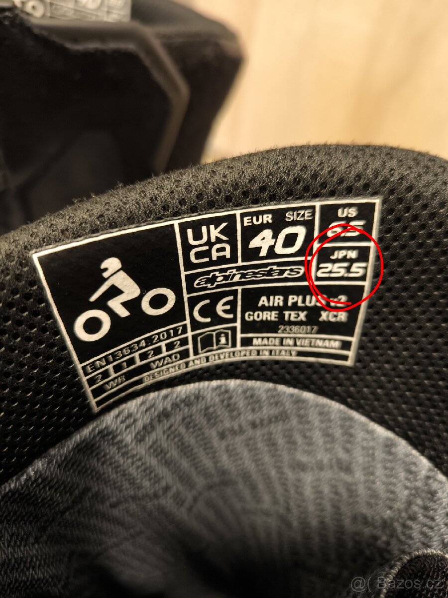 Alpinestars AIR PLUS v2 GTX motoboty - 7