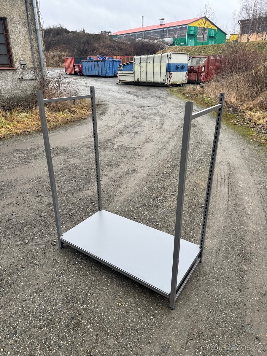 prodejni regál kovový (nový) - 7