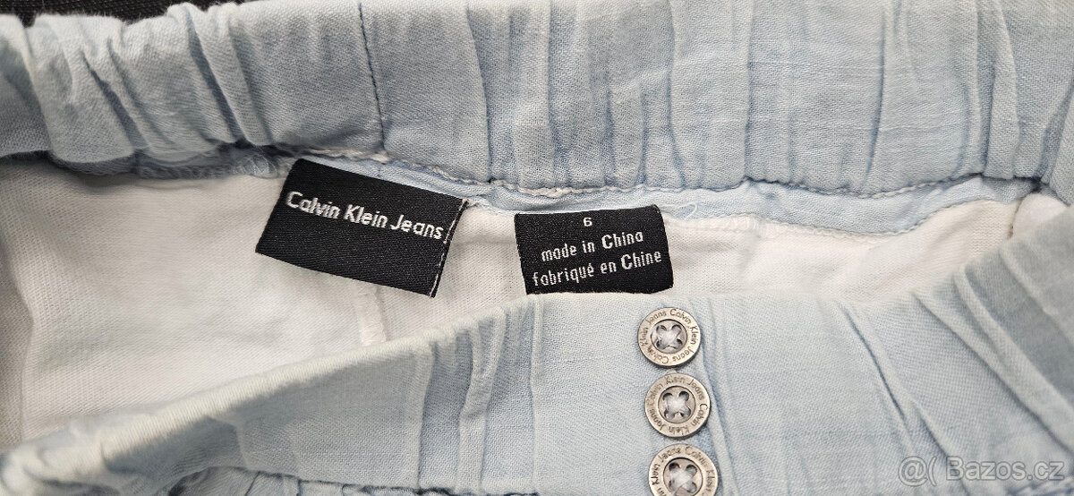 Džínová sukně se šortkami v.140 - 7