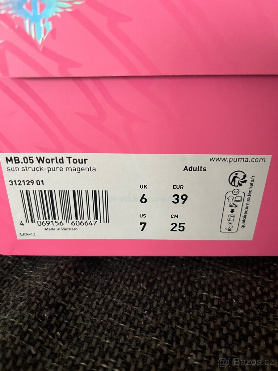Dívčí boty na basket PUMA vel. 39 - 7
