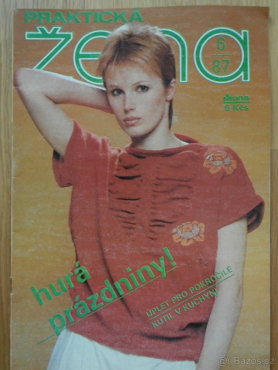 8 x módní časopis PRAKTICKÁ ŽENA. 1987 - 7
