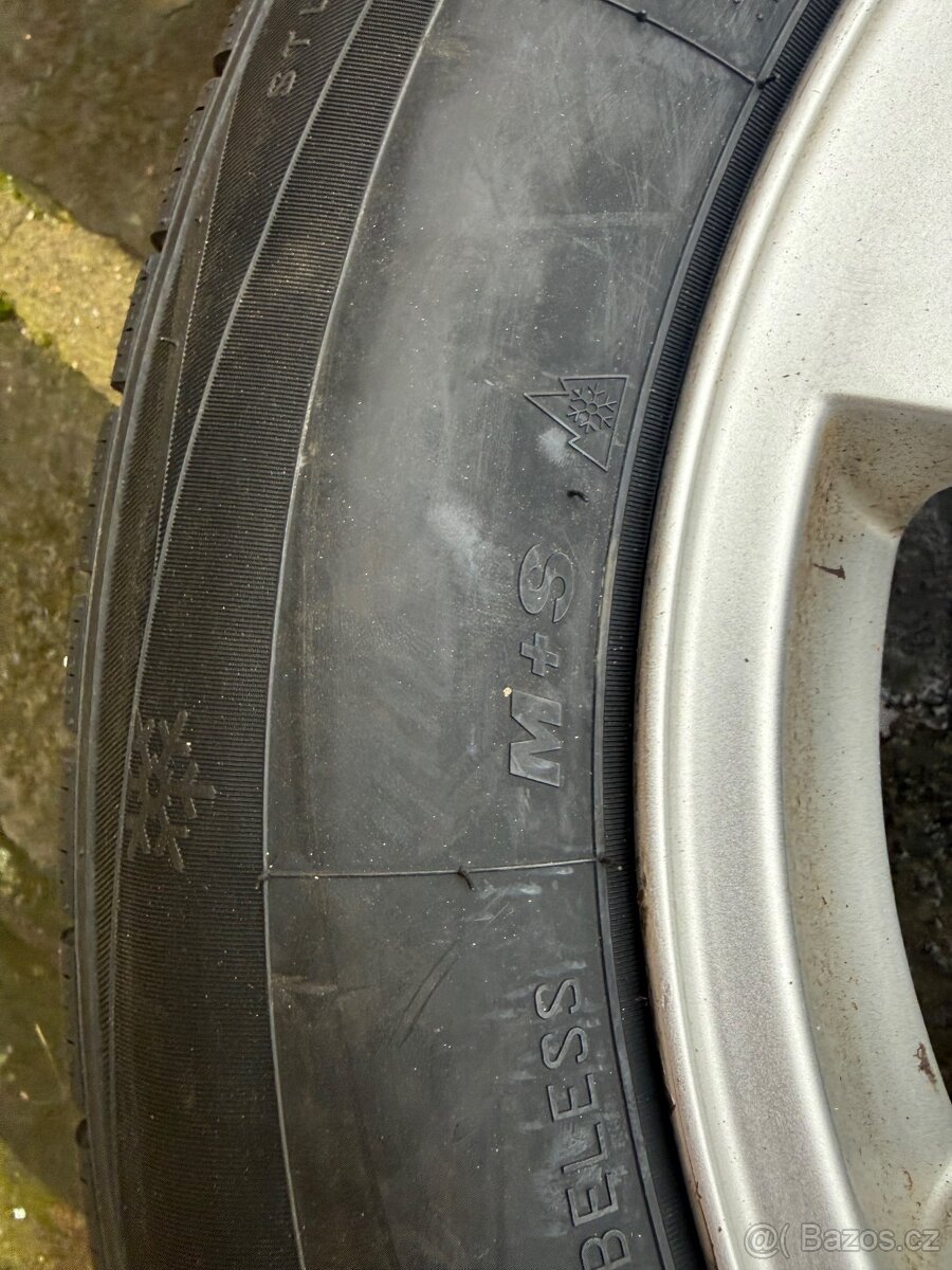 Originál alu kola Volvo XC R17 nové zimní pneu - 7