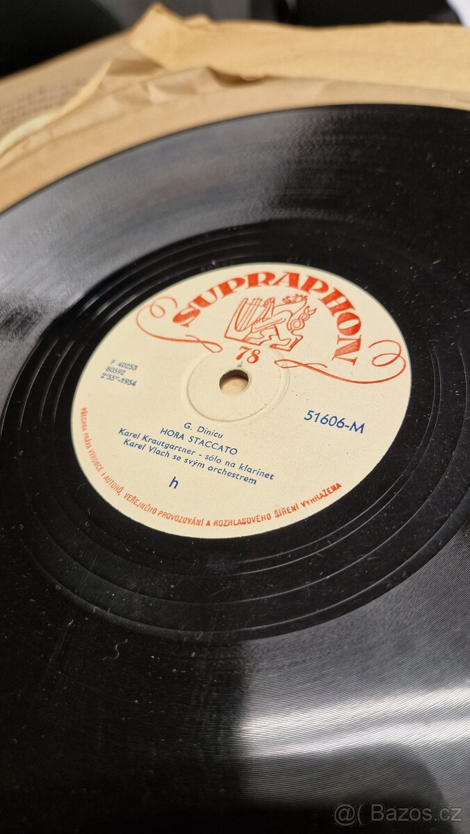 STARÉ GRAMOFONOVÉ DESKY 151 KS - 7