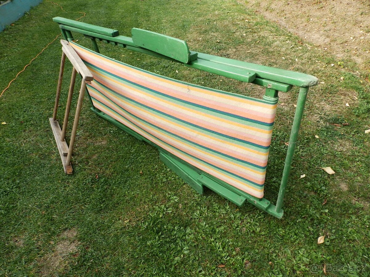 lehátka retro skládací - 7