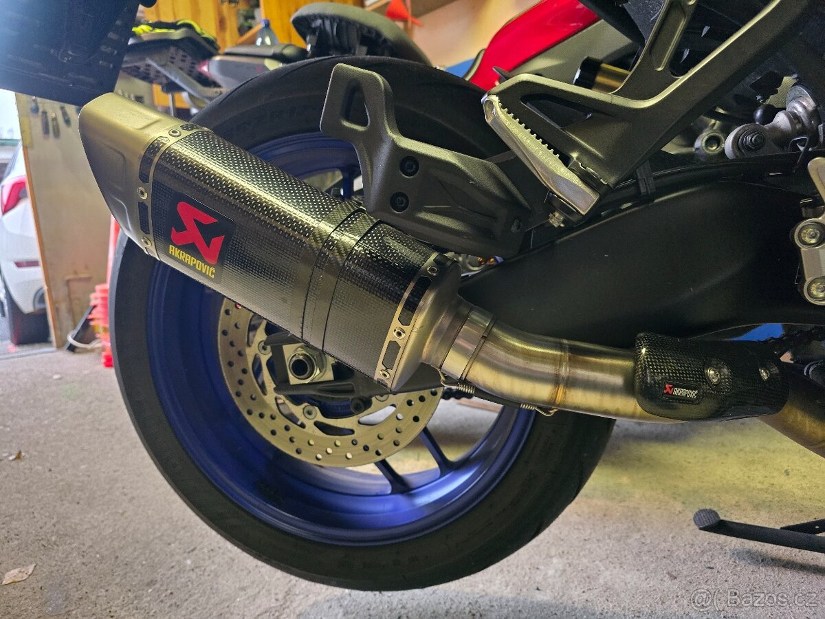 Laděný výfuk Akrapovič Yamaha Tracer 9 2022-2024 - 7
