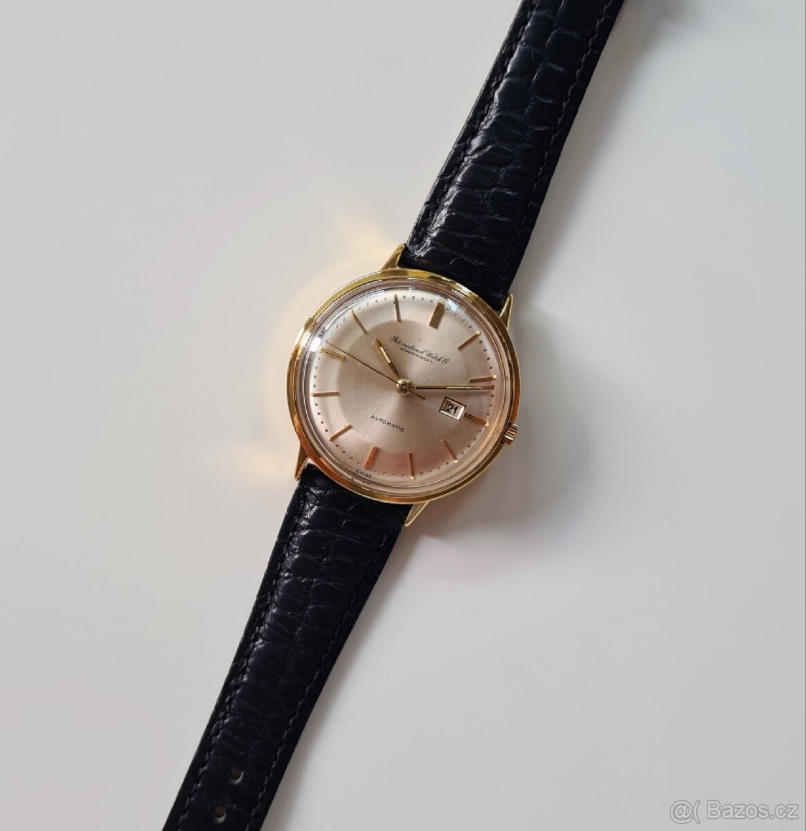 Pánské zlaté hodinky IWC Schaffhausen 18K - 7