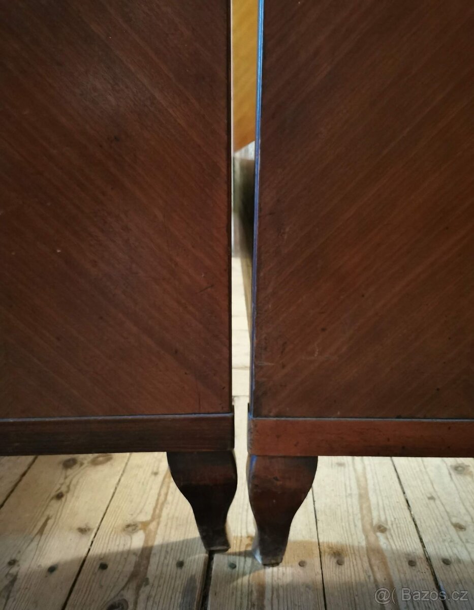 2 starožitné postele - 7