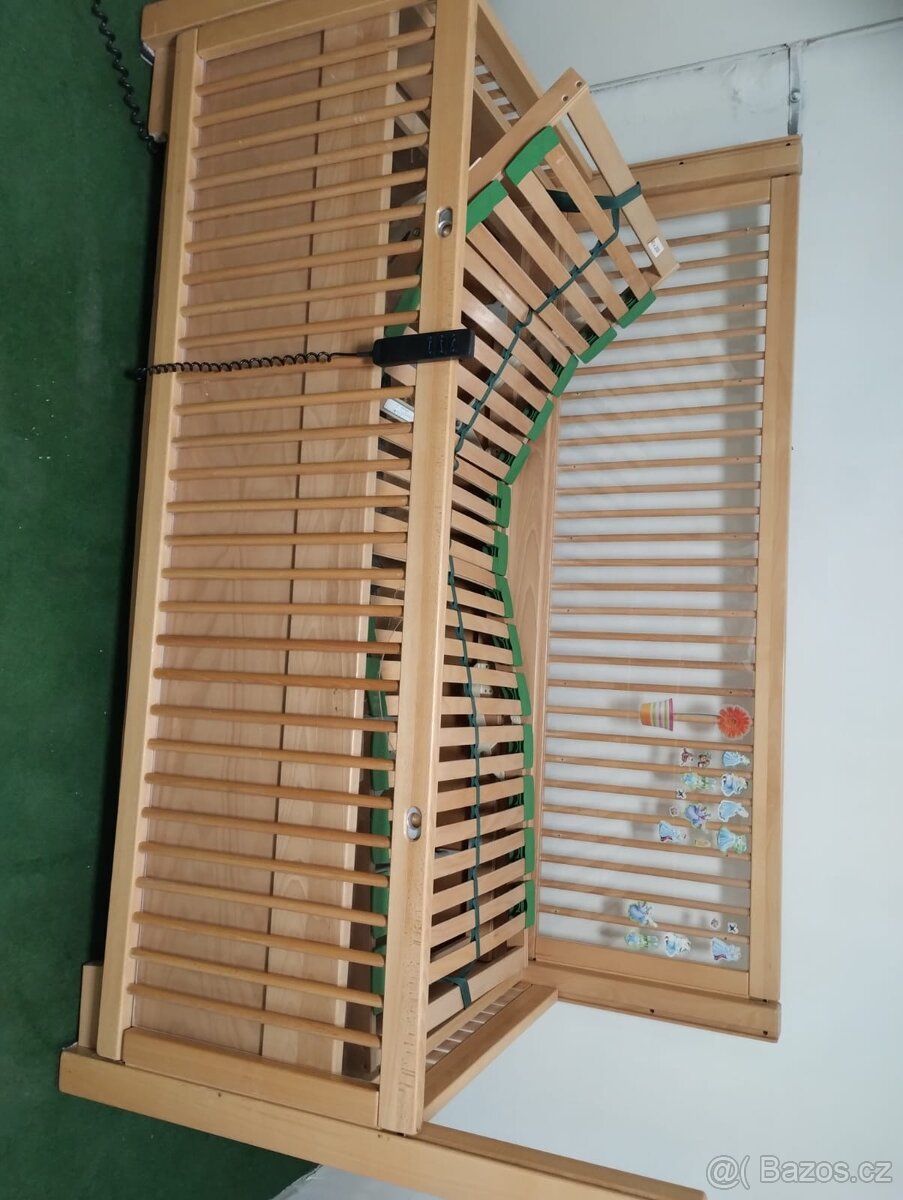 Dětská elektrická polohovací postel se zárukou - 7