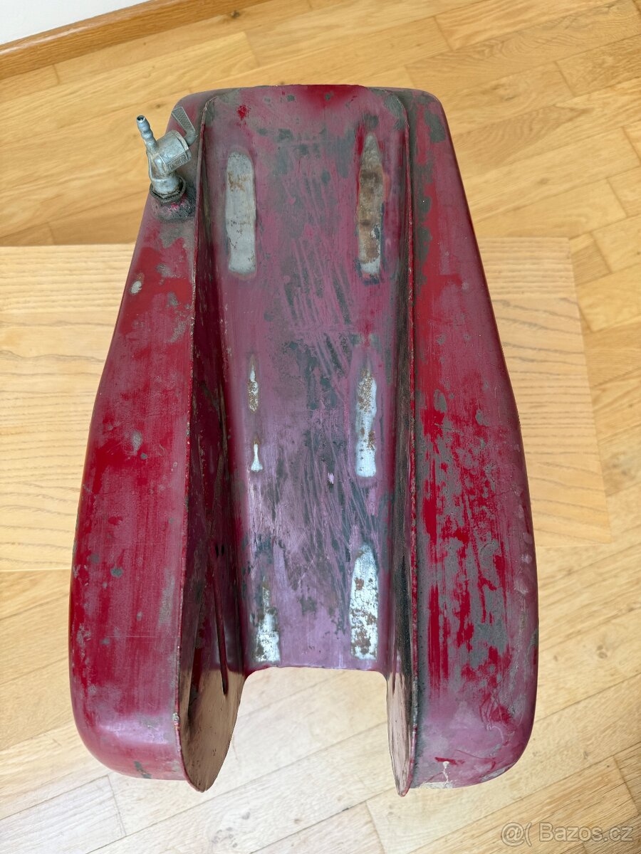 Nádrž soutěžní JAWA "TRUBKA" Enduro - 7