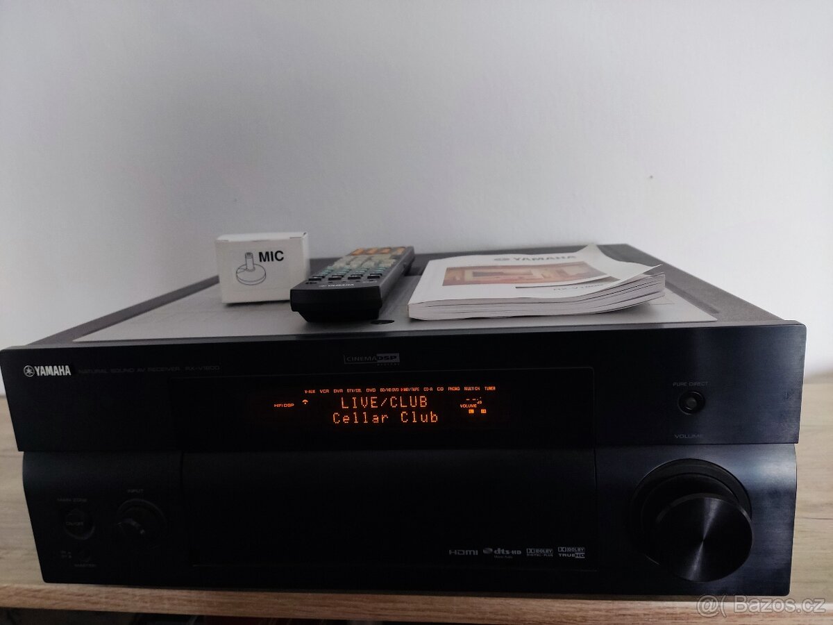 Yamaha RX-V1800 kompletní včetně krabice. TOP stav - 7