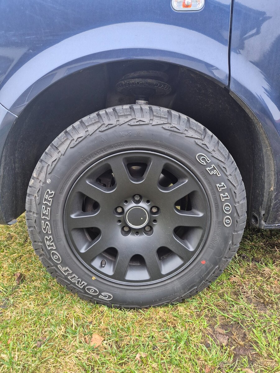 Alu 7,5x16 +offroad pneu - 7