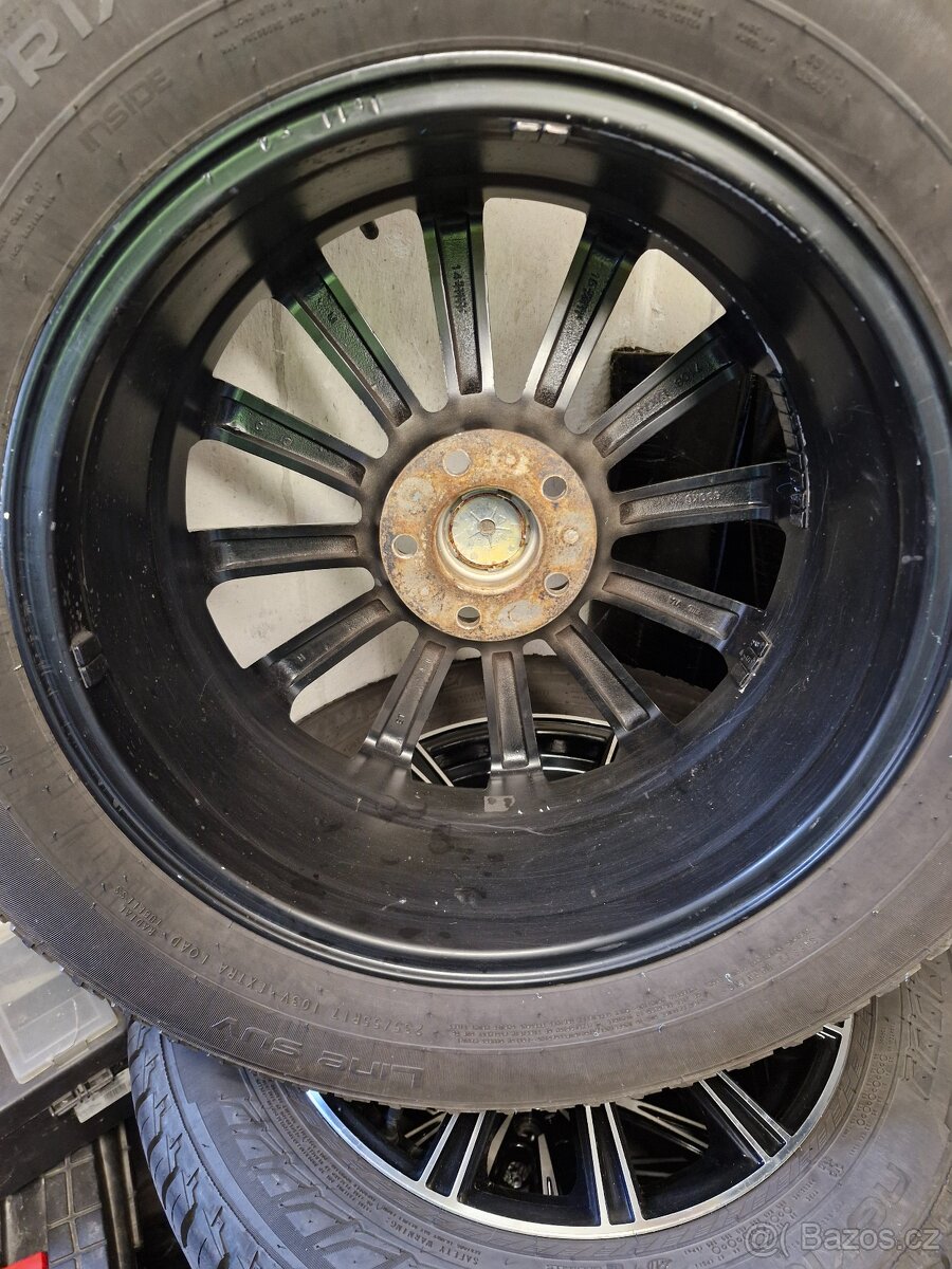 Alu kola Yakuza 5x108 r 17, 7J ET 40 Střed. díra 67mm - 7