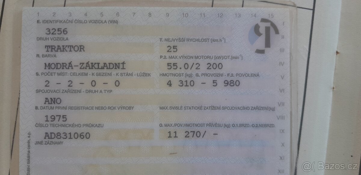 Zetor 8011 s čelním nakladačem - 7