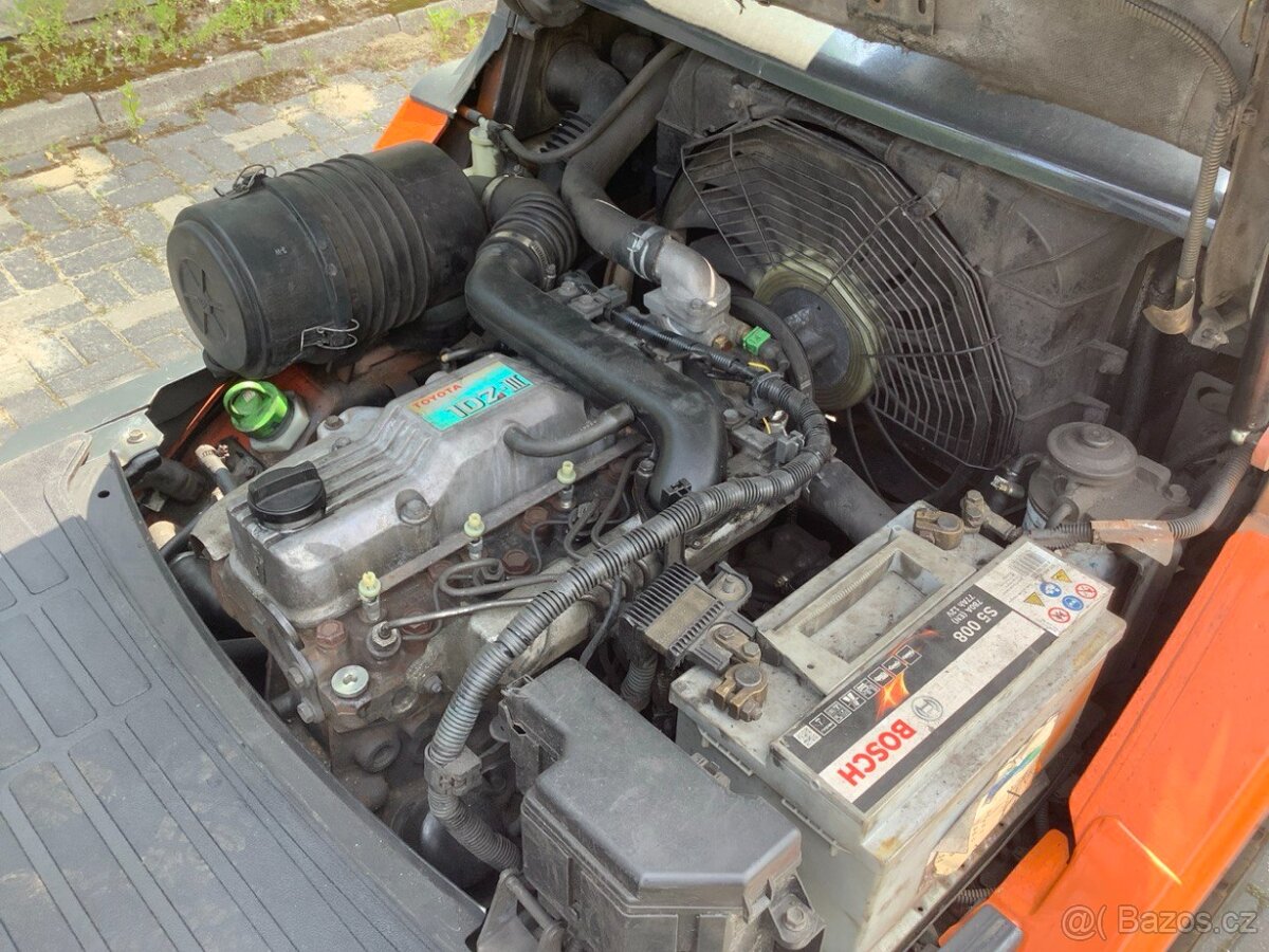 Toyota 02-8FDJF35, 2015, Diesel, boční posuv, po servisu - 7