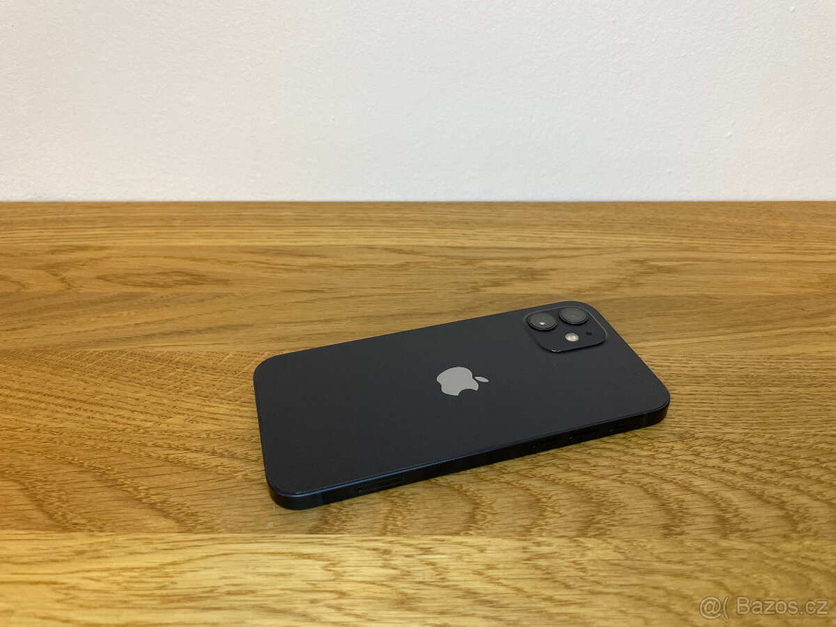 Apple iPhone 12 128GB Black - velmi zachovalý, 83% - 7