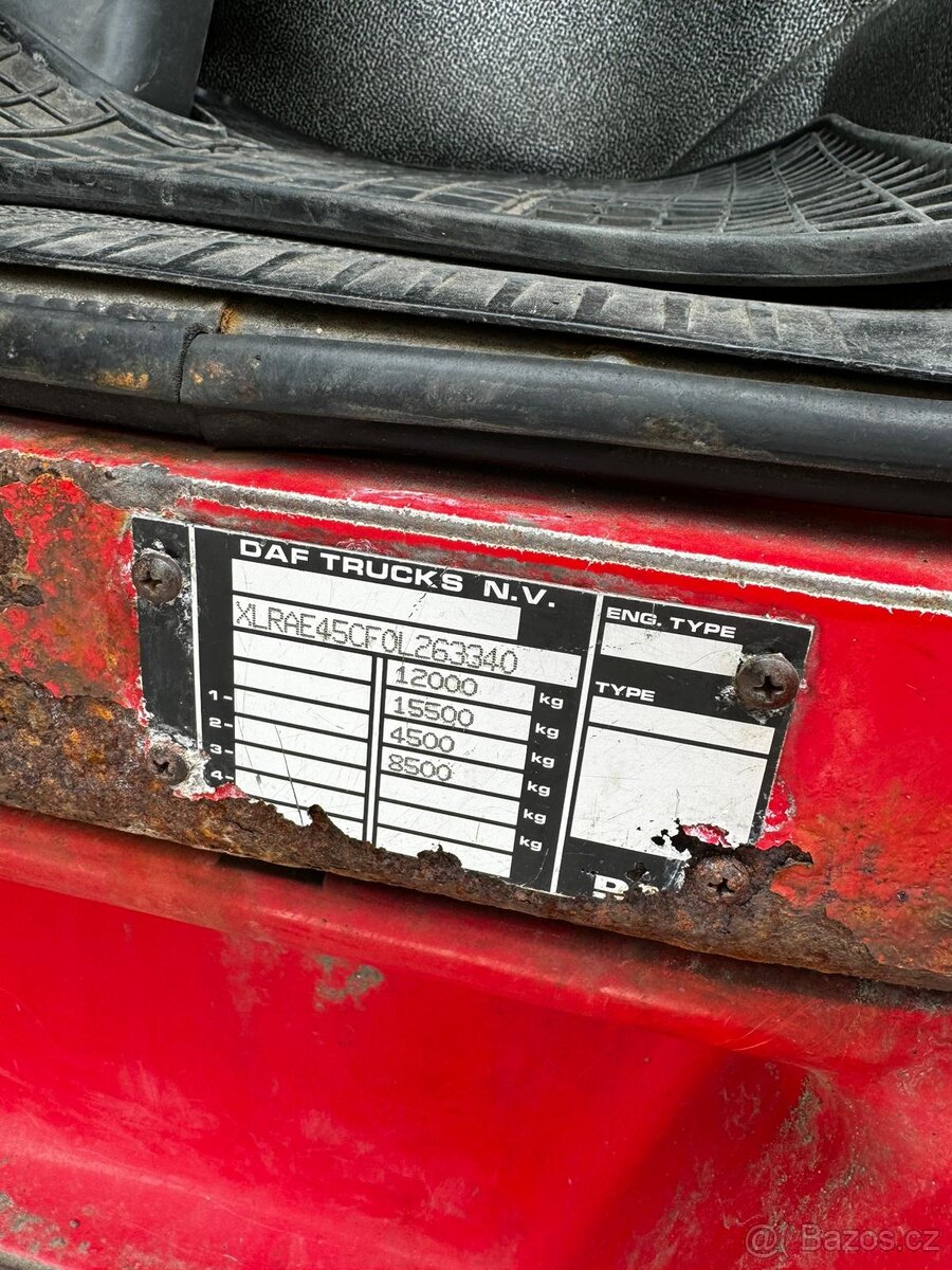 Prodám daf lf plachta 12 t - 7