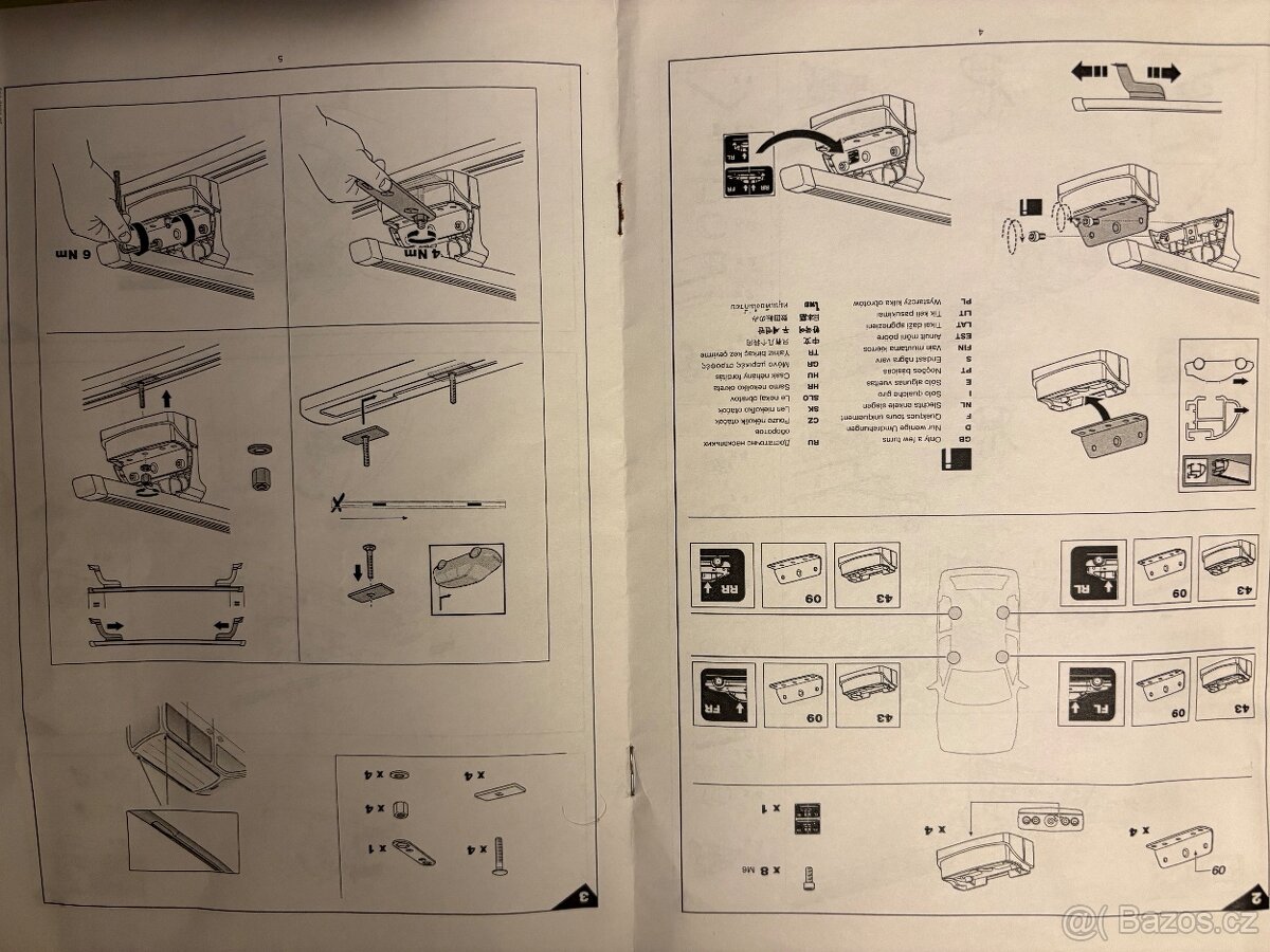 Střešní nosič THULE pro Ford Focus 2 combi - 7