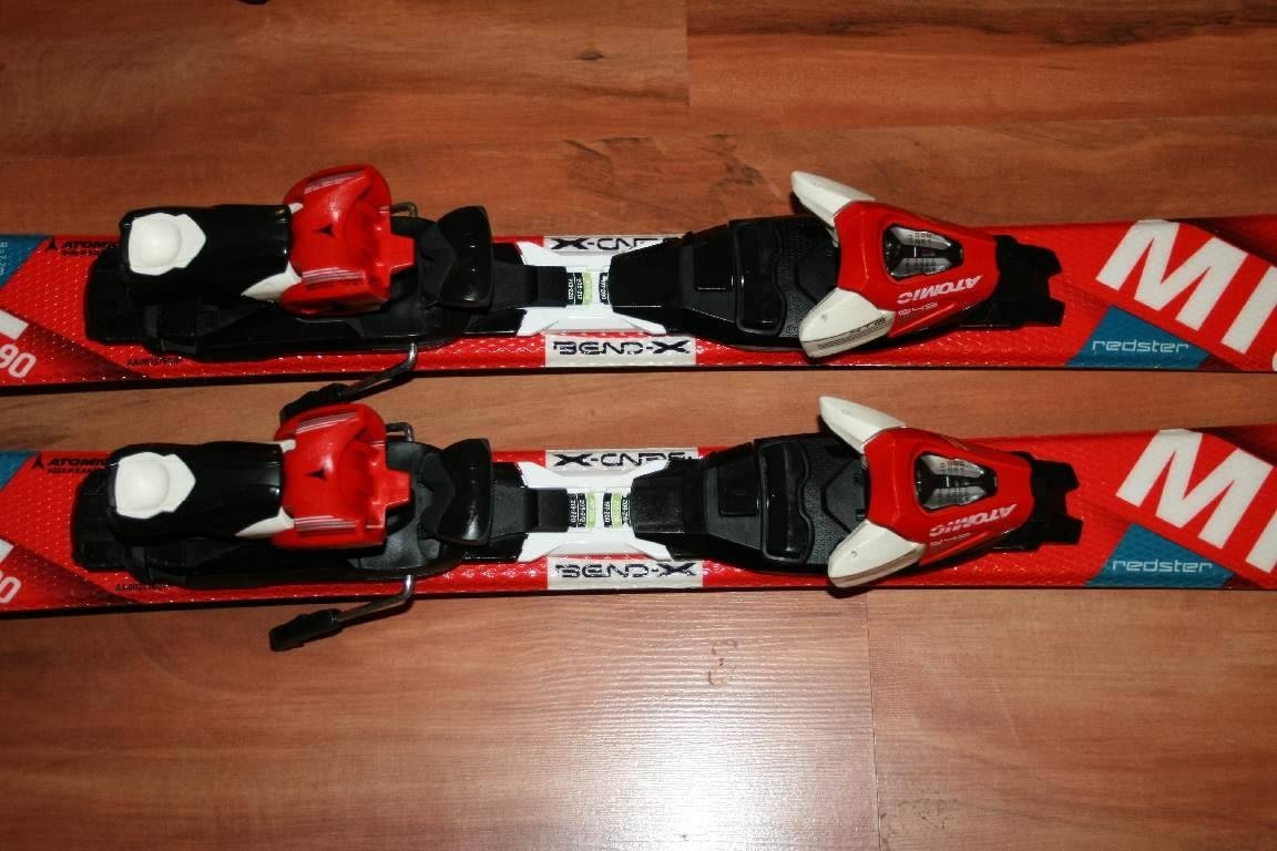 lyže Atomic XT 90 cm , hadí kuze , lyžaky - 7
