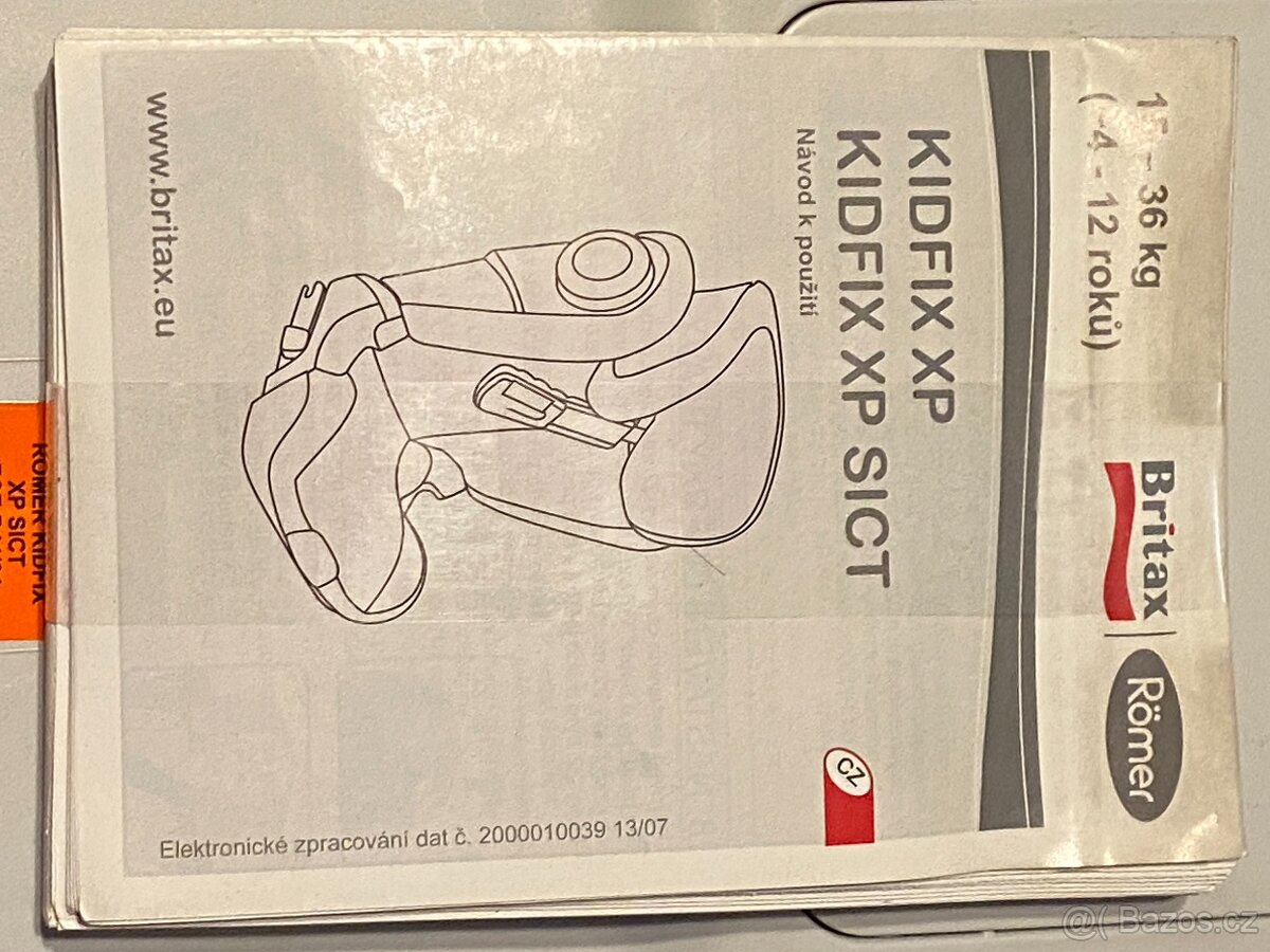 Dětská autosedačka Britax Römer Kidfix XP SICT - 7