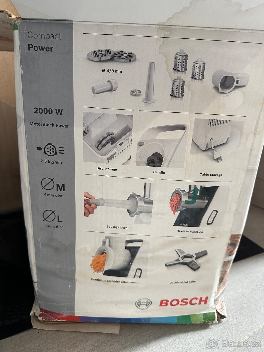 Mlýnek na maso Bosch Compact Power - 7