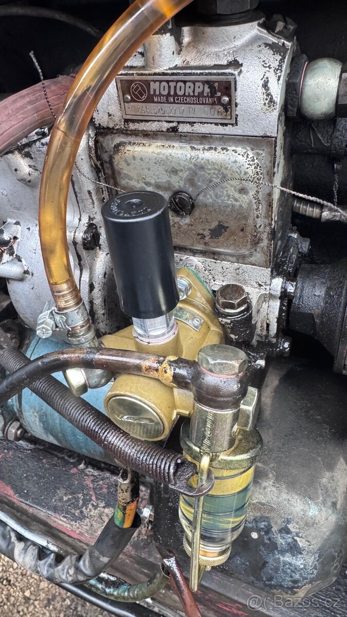 Traktor domácí výroby DIESEL - 7