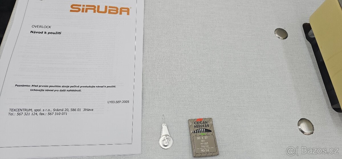 šicí stroj SIRUBA 757 F-516M2-55 - 7