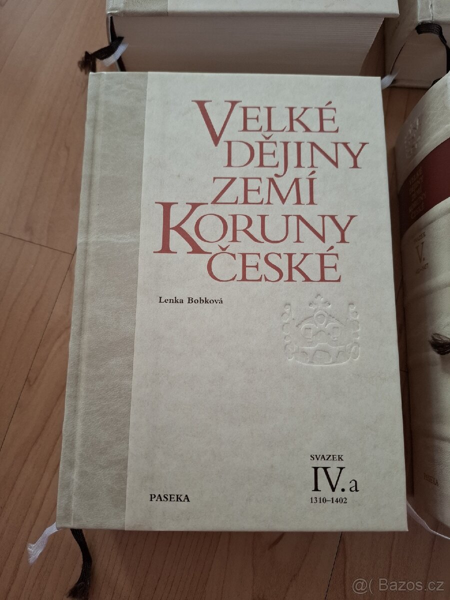 6x Velké dějiny zemí Koruny české I, II, III, IV, V, X - 7