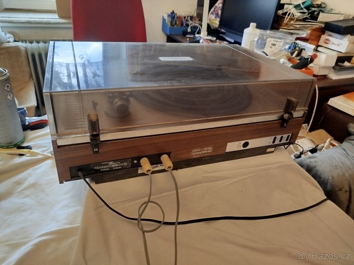 Gramorádio Europhon, funkční, chybí jehla - 7