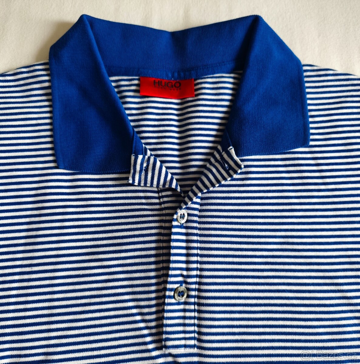 Pánské polo tričko značky Hugo boss - 7