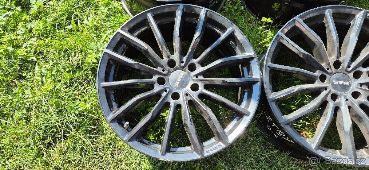 Alu kola MAK 5x120 9x19 ET18 ET37 dvorozměr střed. 74 BMW X6 - 7