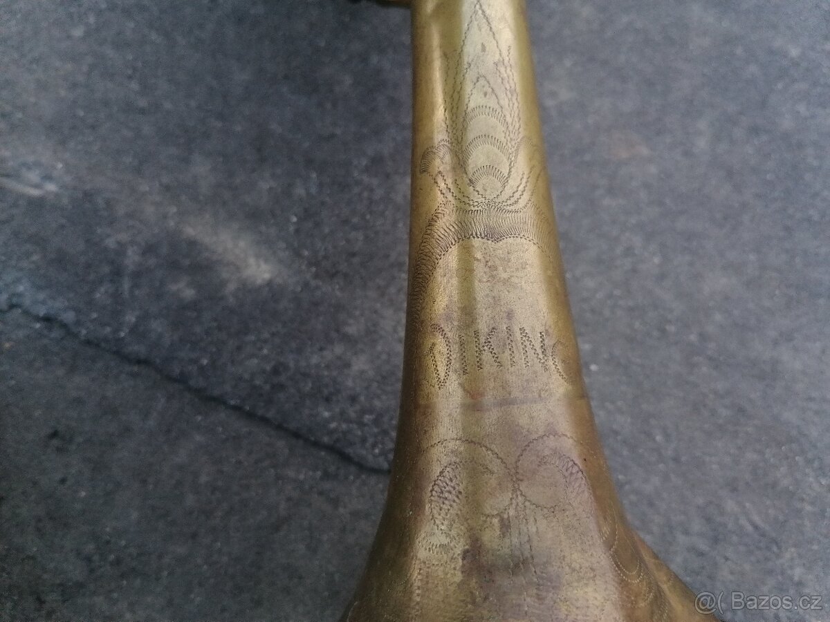 Predám starožitná trubka Viking - 7