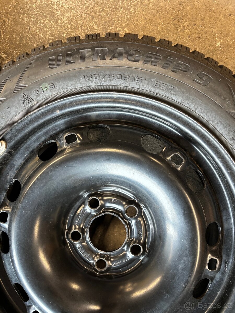 Prodám sadu kol 15" na Škoda Fabia, Rapid - 7