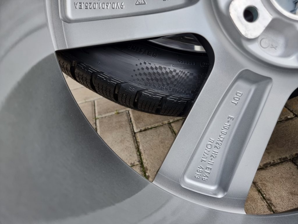 22″ 5×130 PORSCHE CAYENNE COUPE + CONTINENTAL zimné NEW - 7