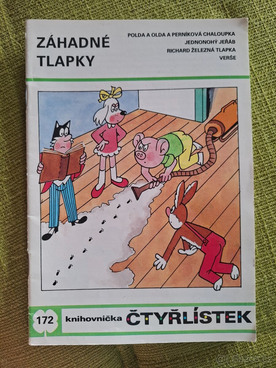 Staré čtyřlístky stav lehce opotřebované - 7