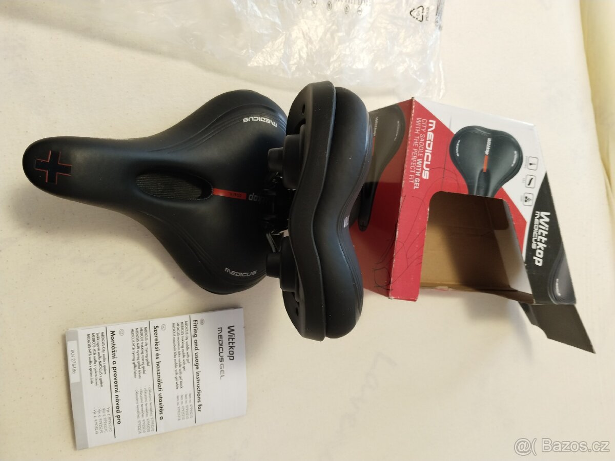 Cyklistické sedlo na kolo - 7