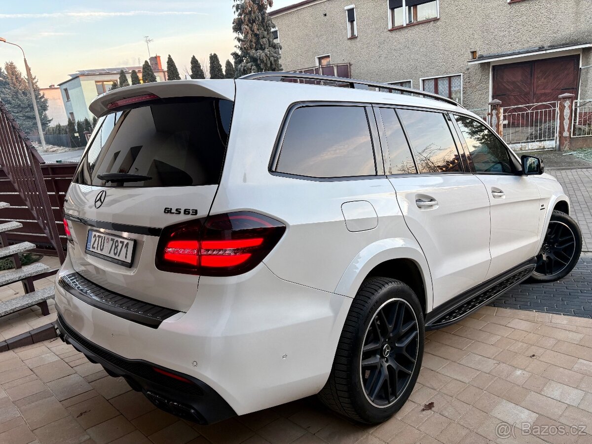 GLS 63 AMG 2017 super stav BiTurbo V8 4x4 výměna 4matic - 7